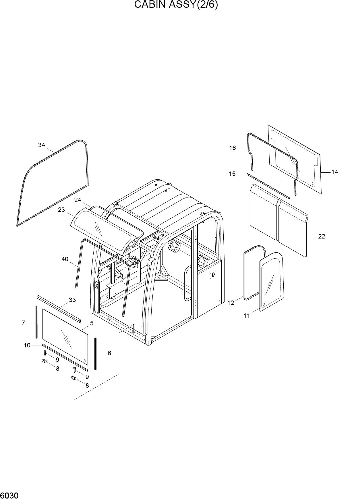 CAB ASSY(2/6)