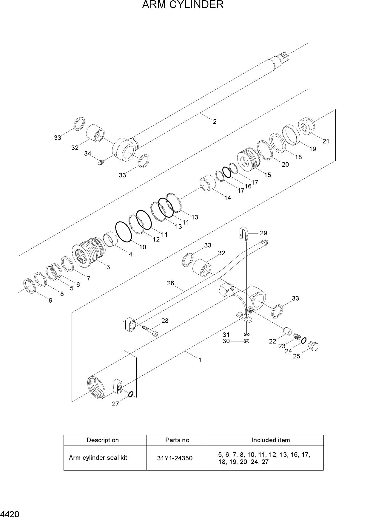 ARM CYLINDER