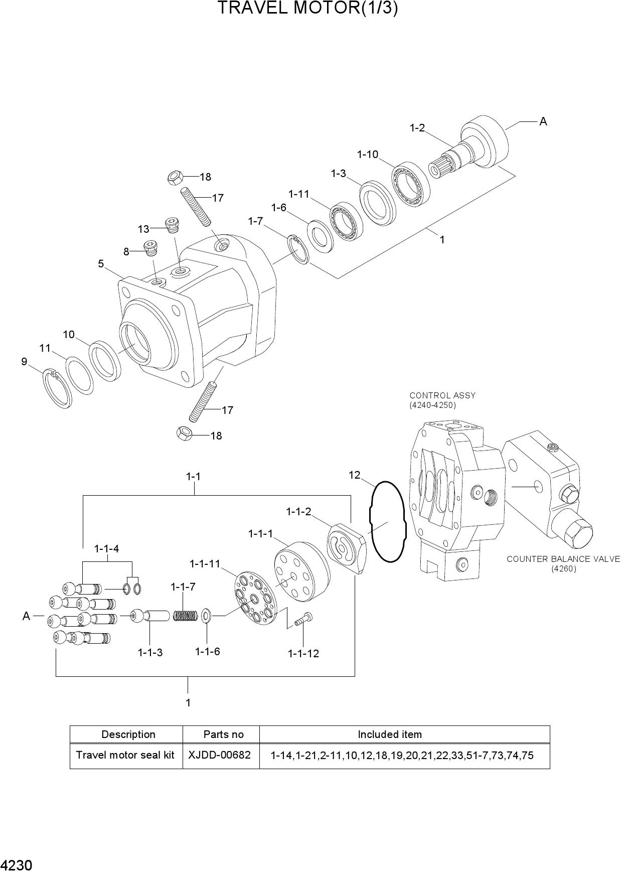 TRAVEL MOTOR(1/3)