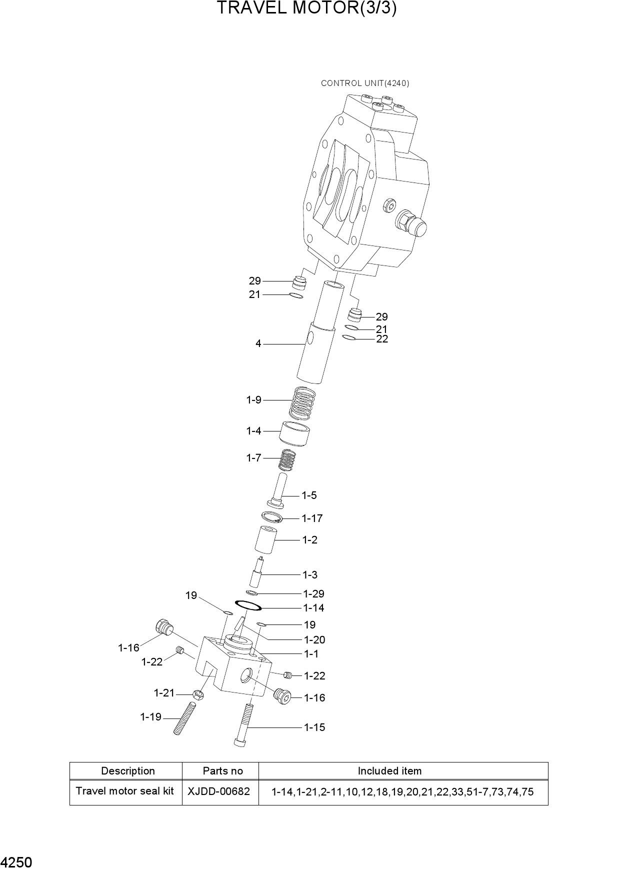 TRAVEL MOTOR(3/3)