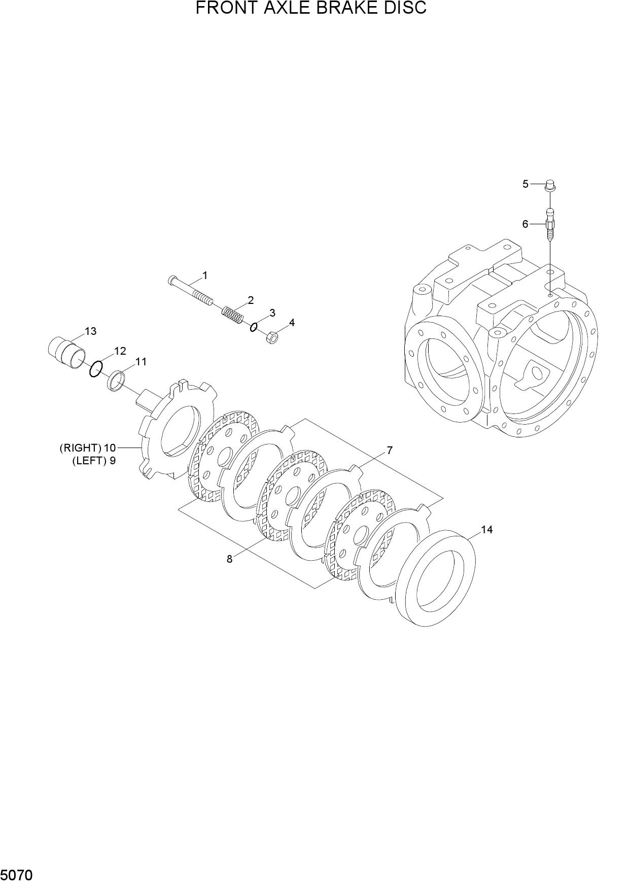 FRONT AXLE BRAKE DISC