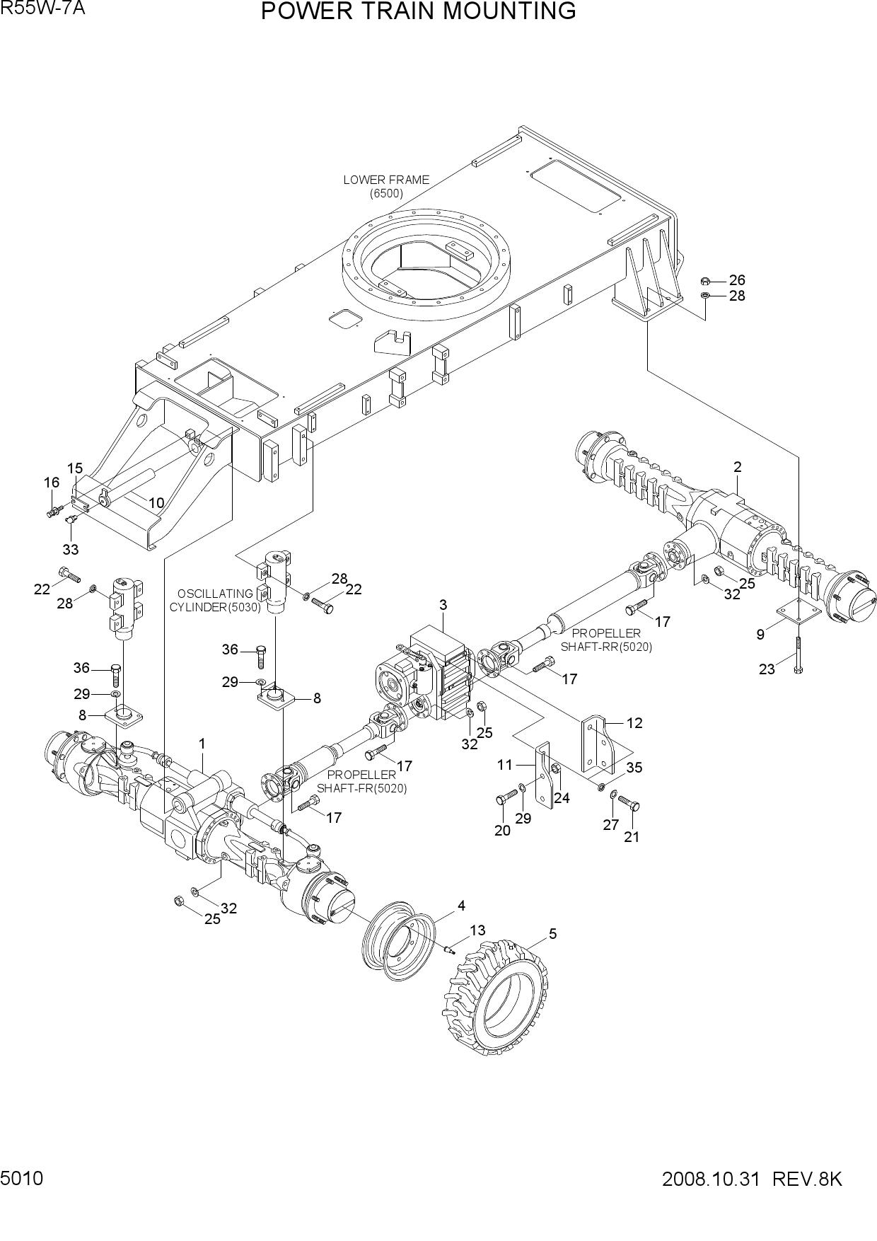 POWER TRAIN MOUNTING