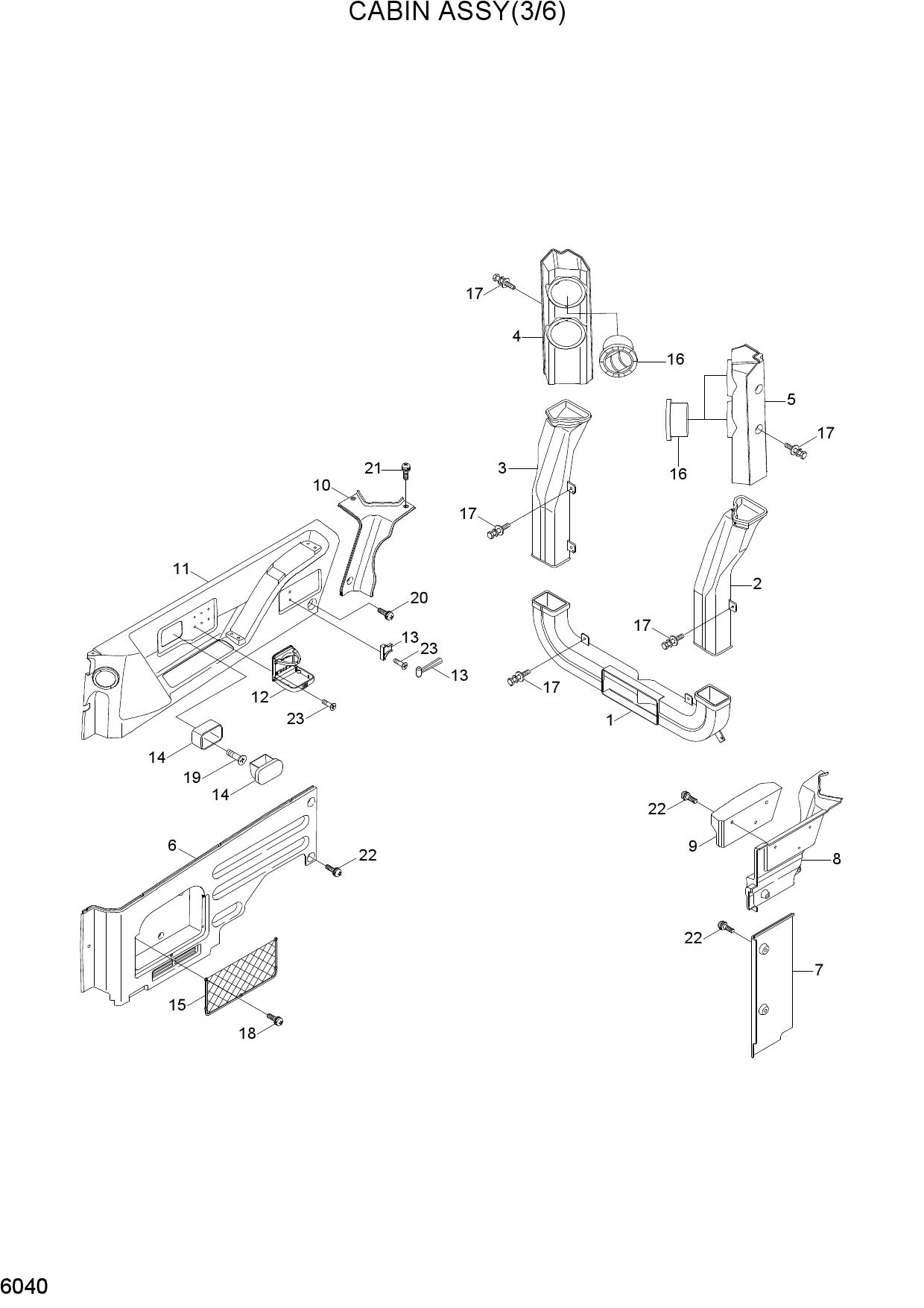 CABIN ASSY(3/6)