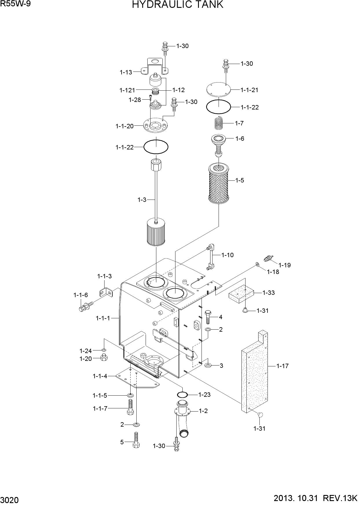 HYDRAULIC TANK