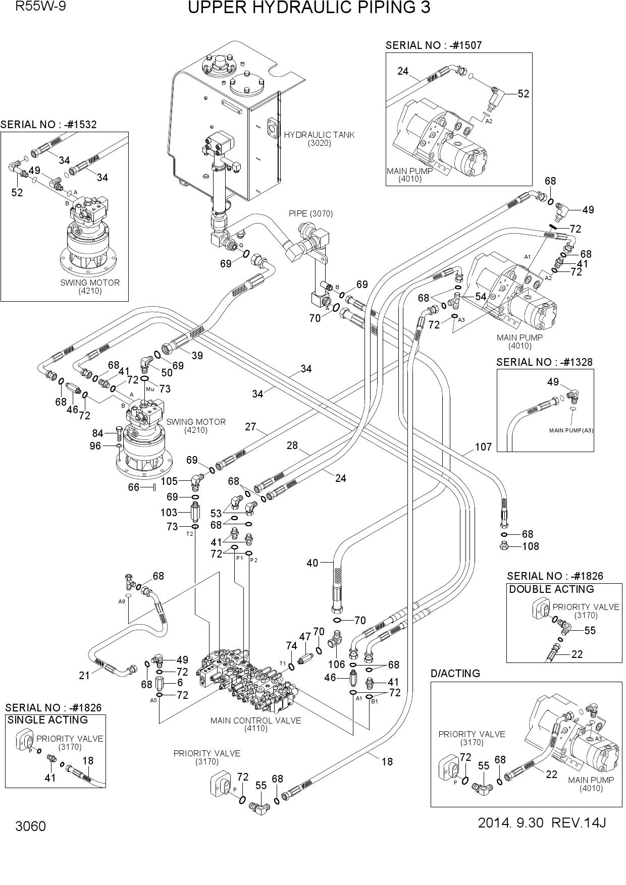 UPPER HYDRAULIC PIPING 3