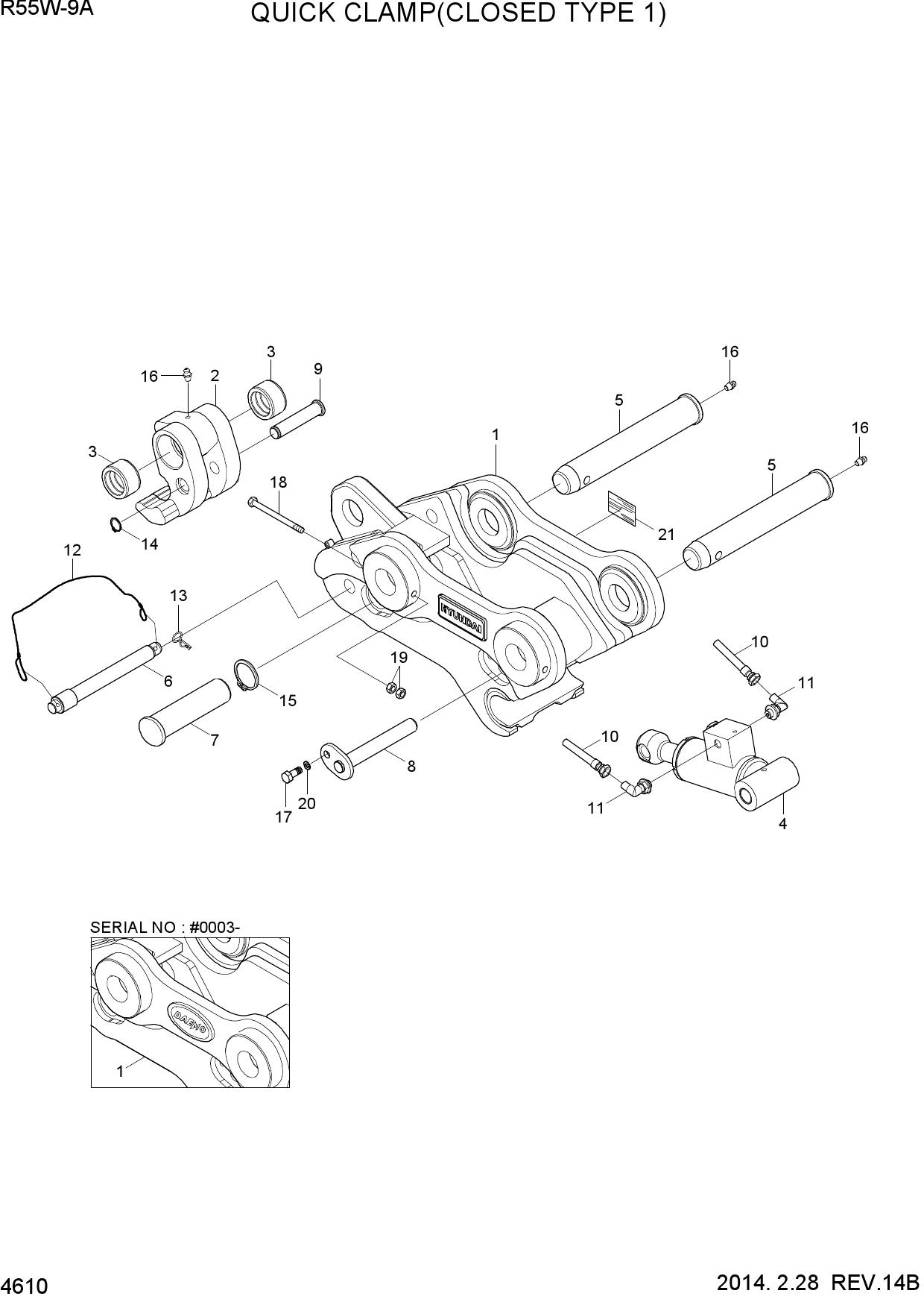 QUICK CLAMP ASSY(CLOSED TYPE)