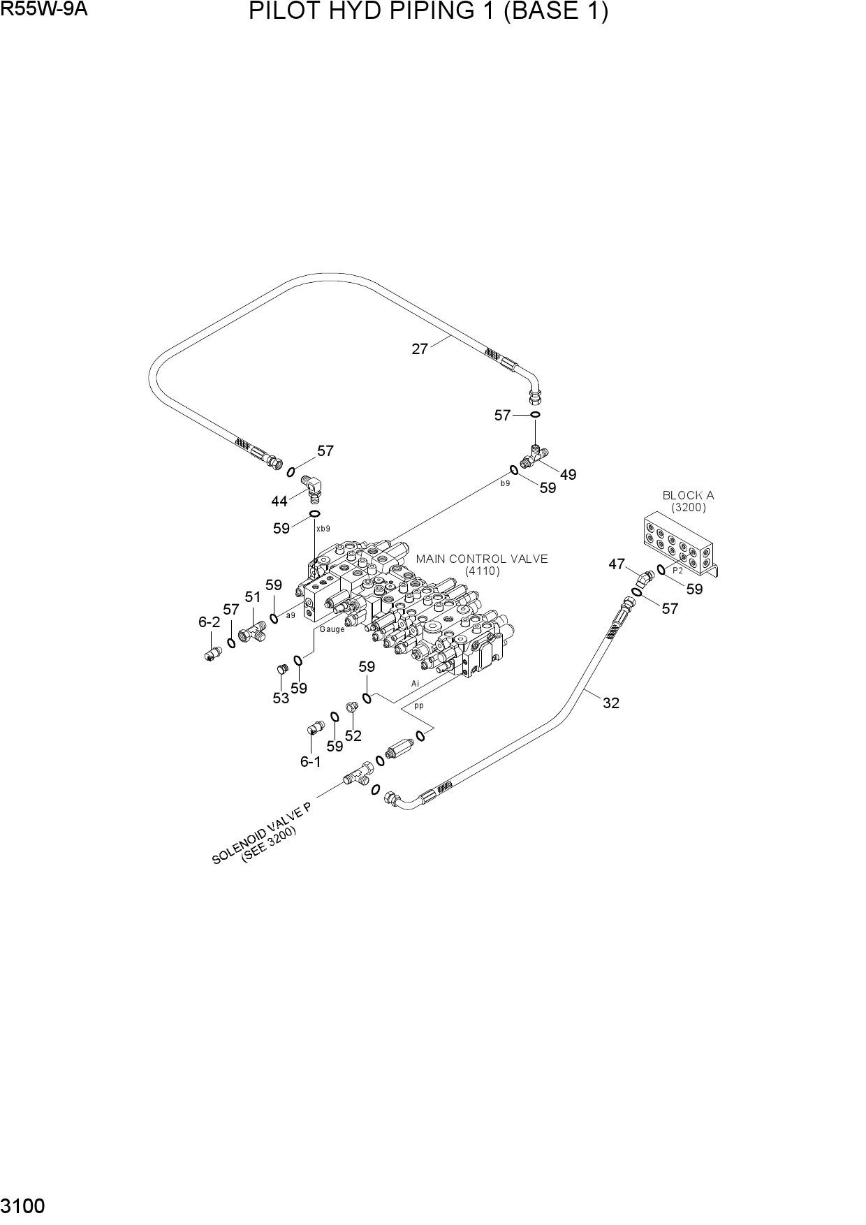 PILOT HYD PIPING 1 (BASE 1)