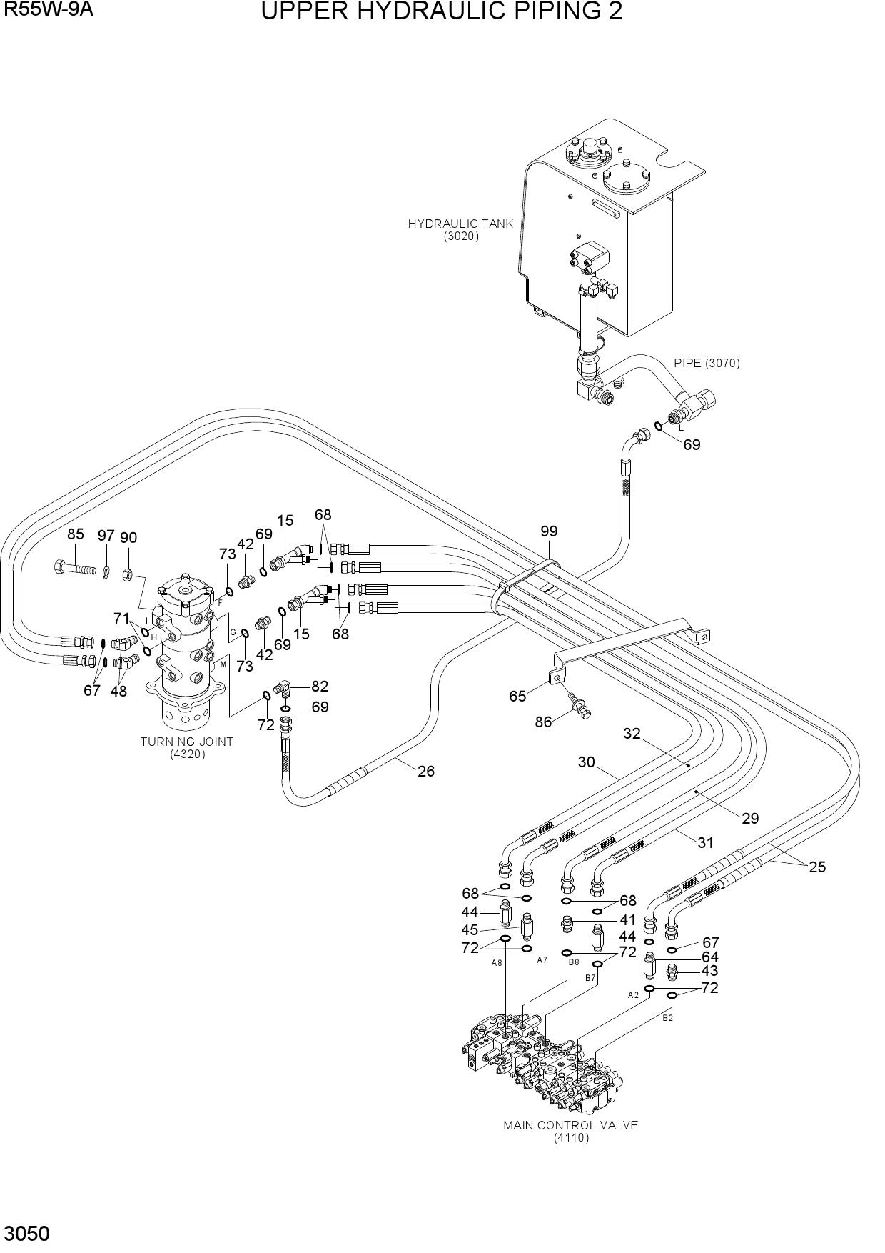 UPPER HYDRAULIC PIPING 2