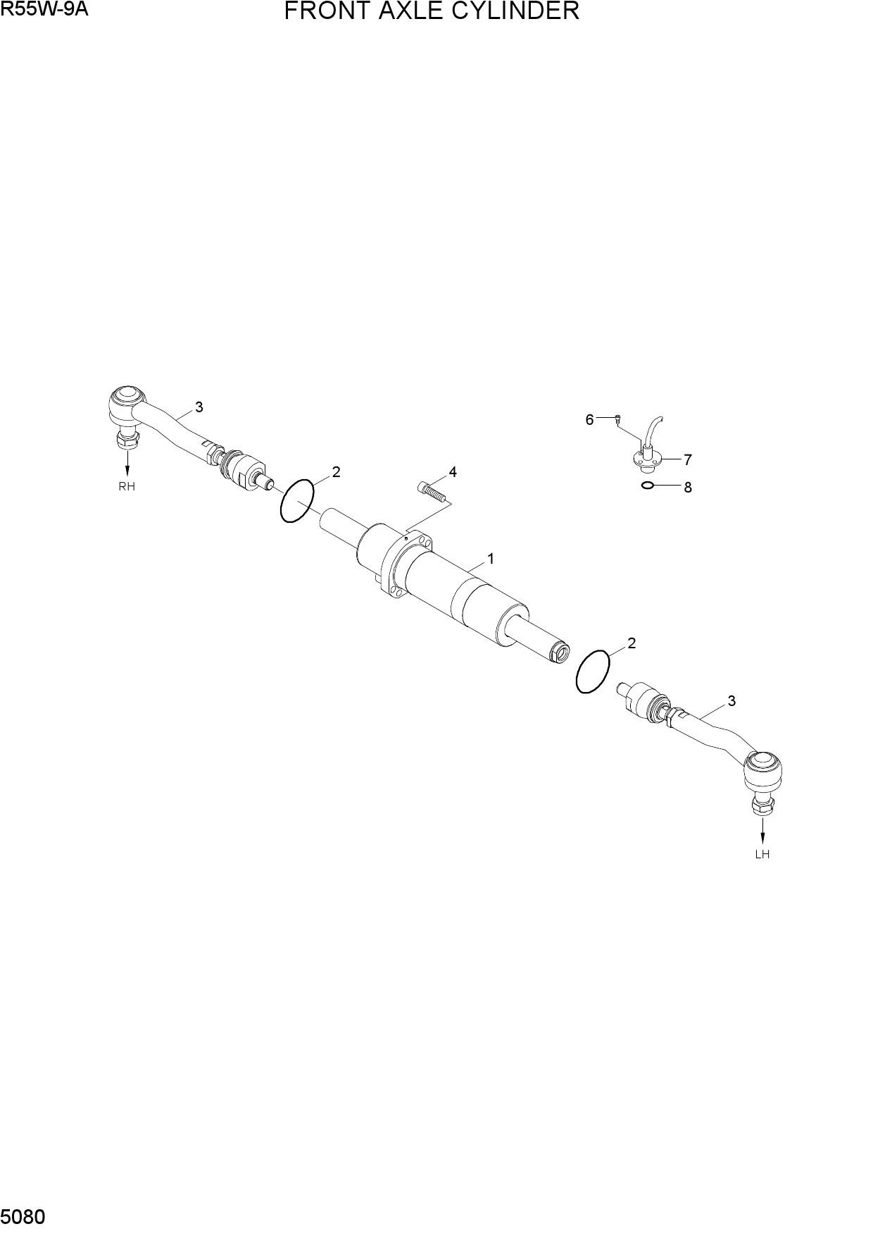 FRONT AXLE CYLINDER
