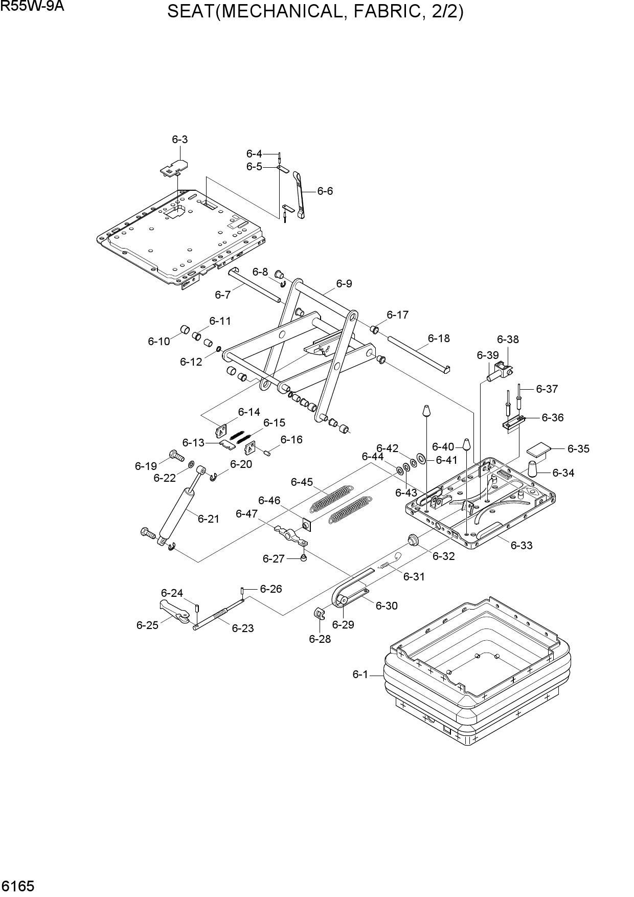 SEAT(MECHANICAL, FABRIC, 2/2)