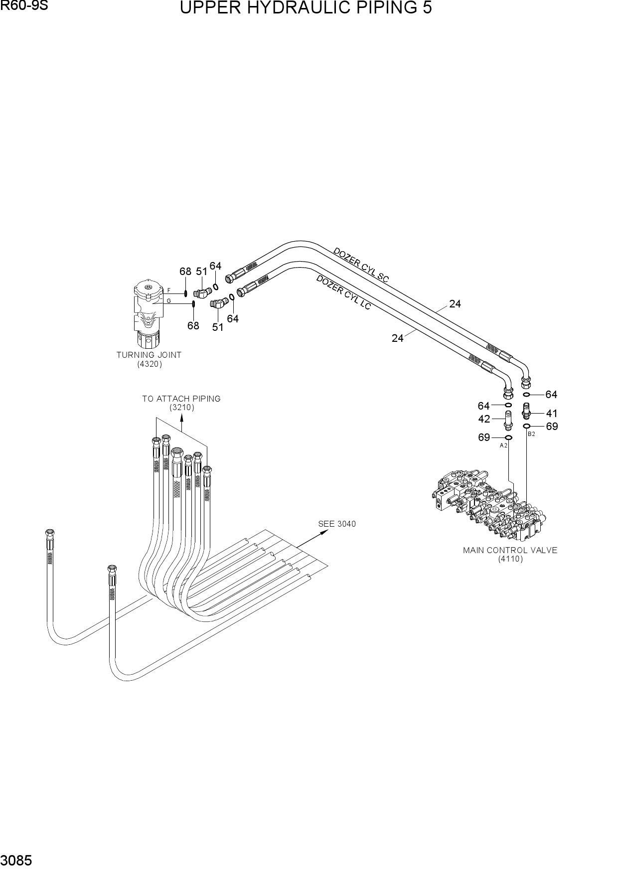 UPPER HYDRAULIC PIPING 5