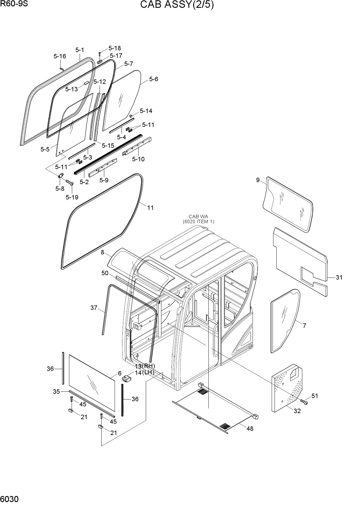 CAB ASSY(2/5)