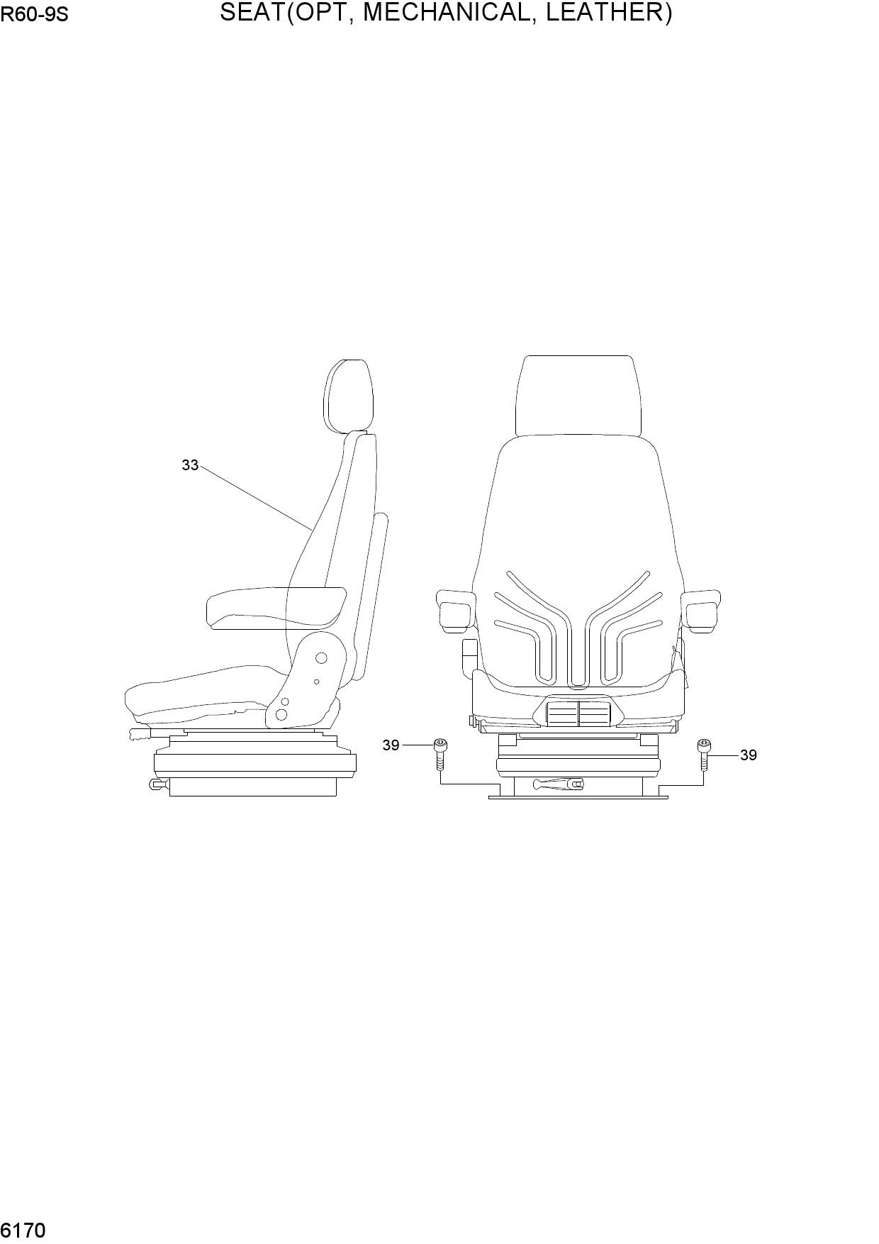 SEAT(OPT, MECHANICAL, LEATHER)