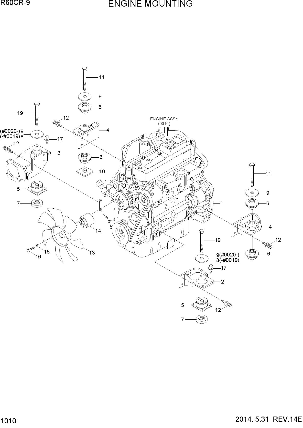 ENGINE MOUNTING