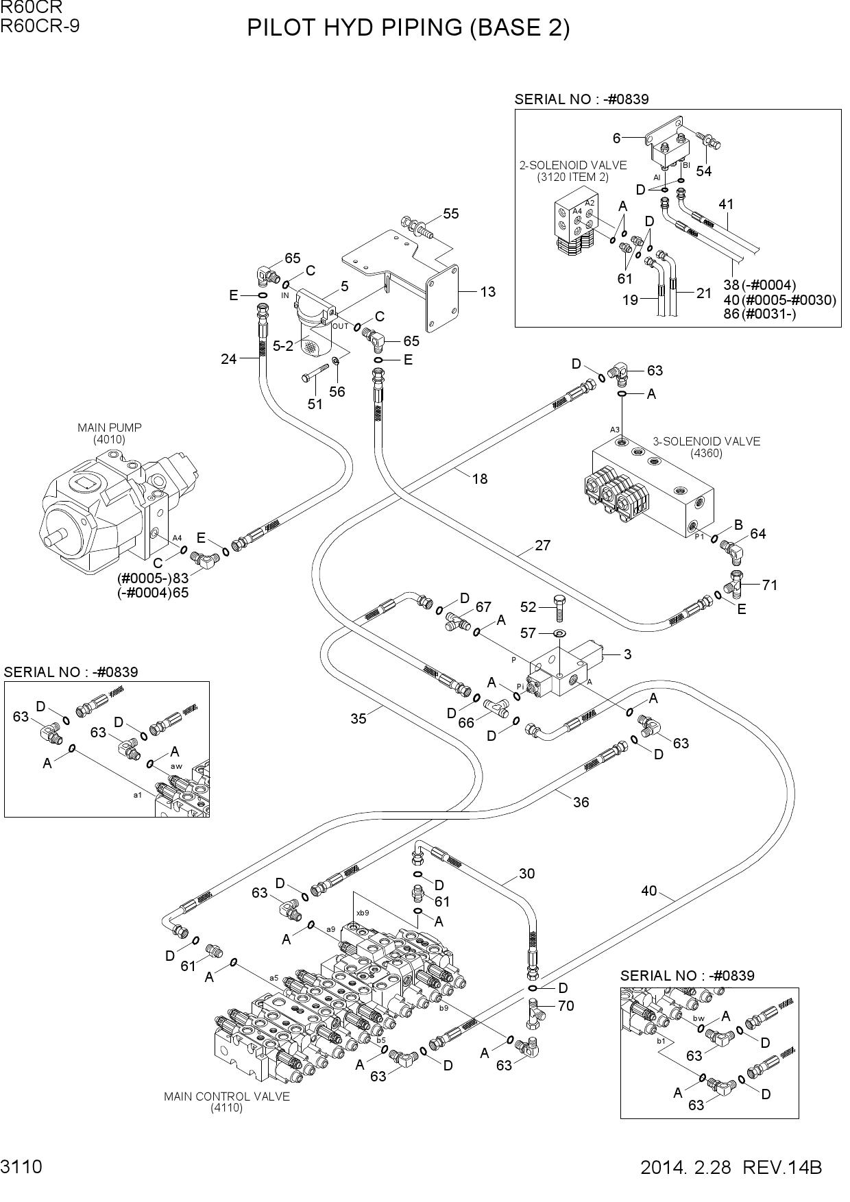 PILOT HYD PIPING (BASE 2)