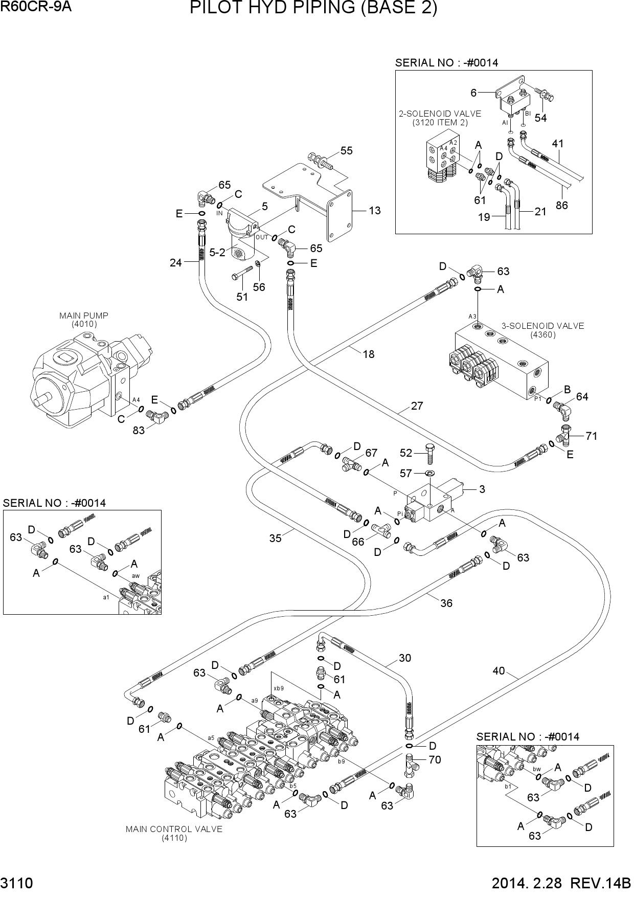 PILOT HYD PIPING (BASE 2)