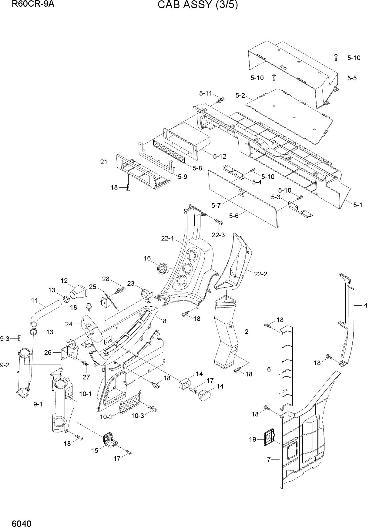 CAB ASSY (3/5)