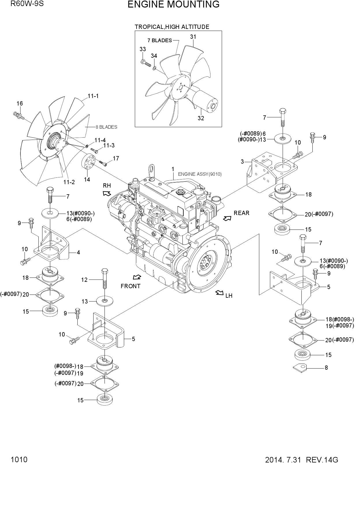 ENGINE MOUNTING