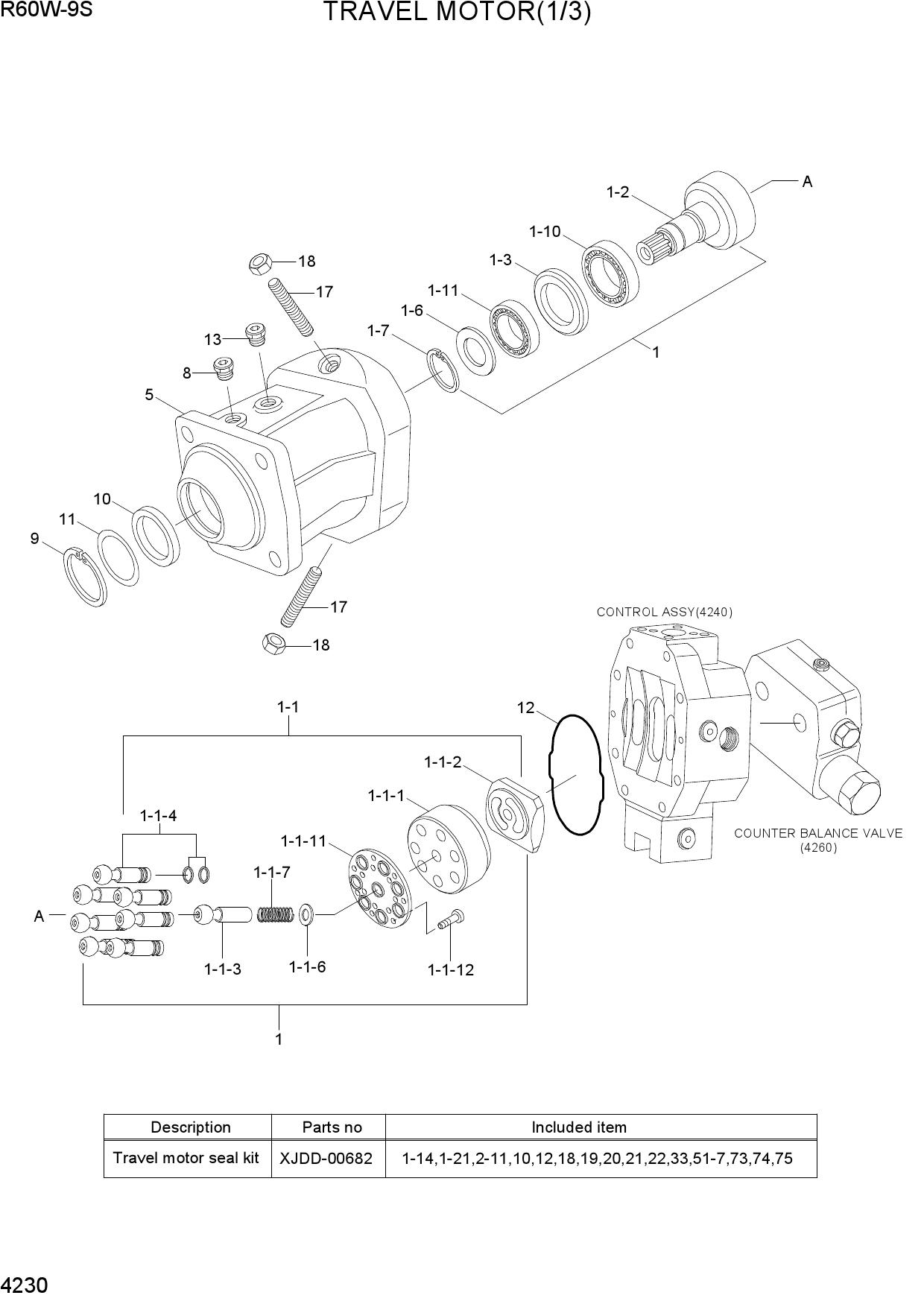 TRAVEL MOTOR(1/3)