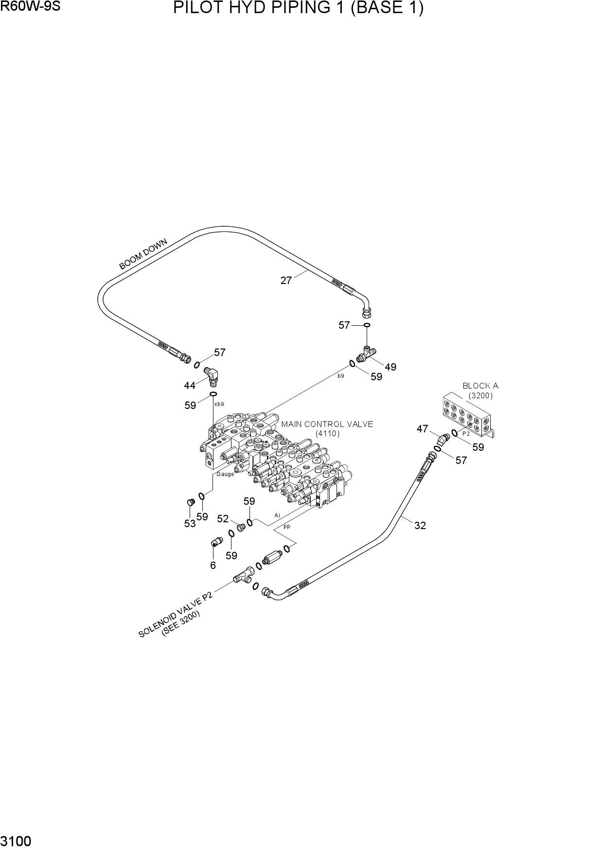 PILOT HYD PIPING 1 (BASE 1)