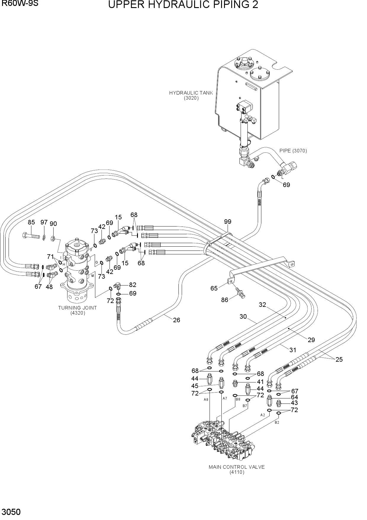 UPPER HYDRAULIC PIPING 2