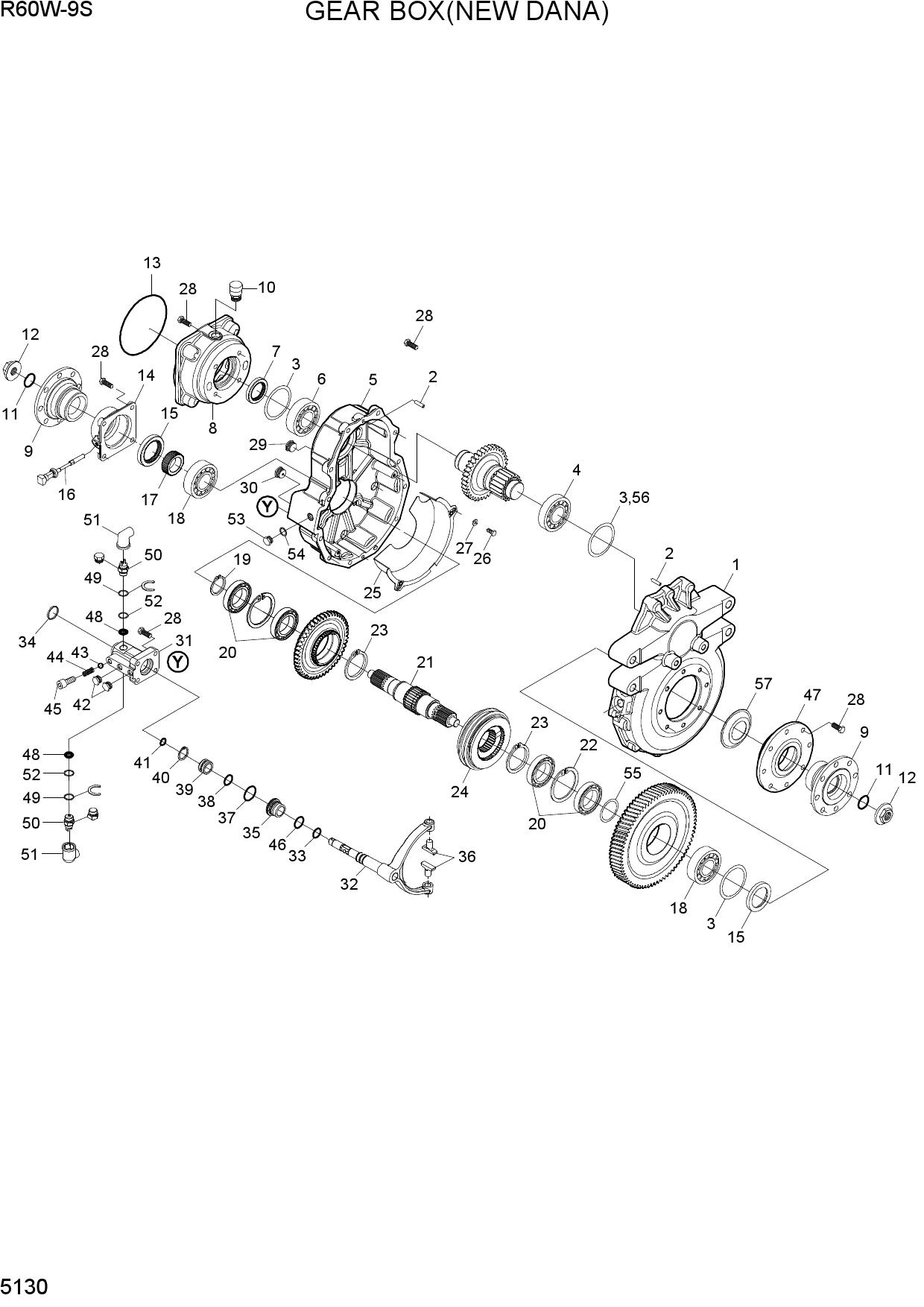 GEAR BOX(NEW DANA)