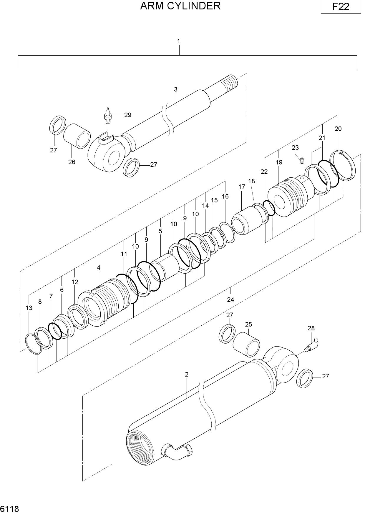 ARM CYLINDER