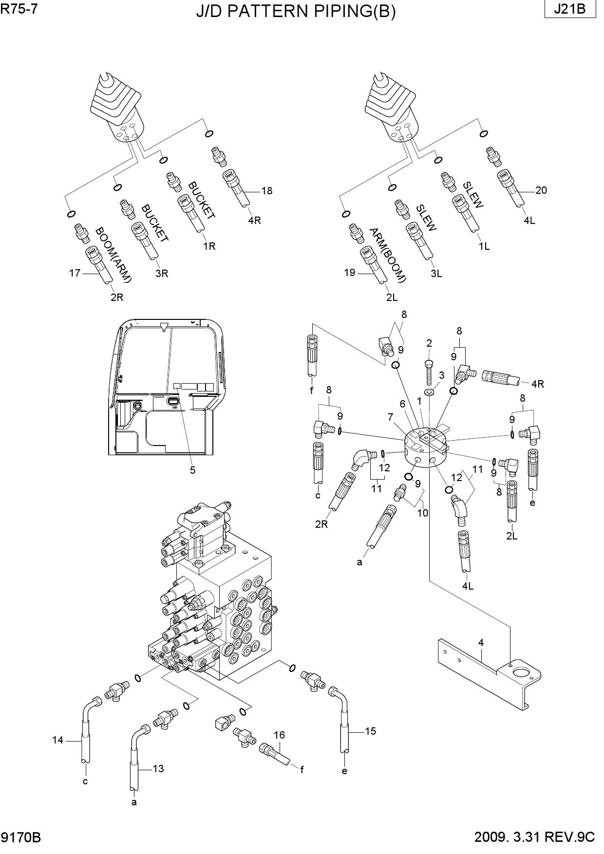 J/D PATTERN PIPING