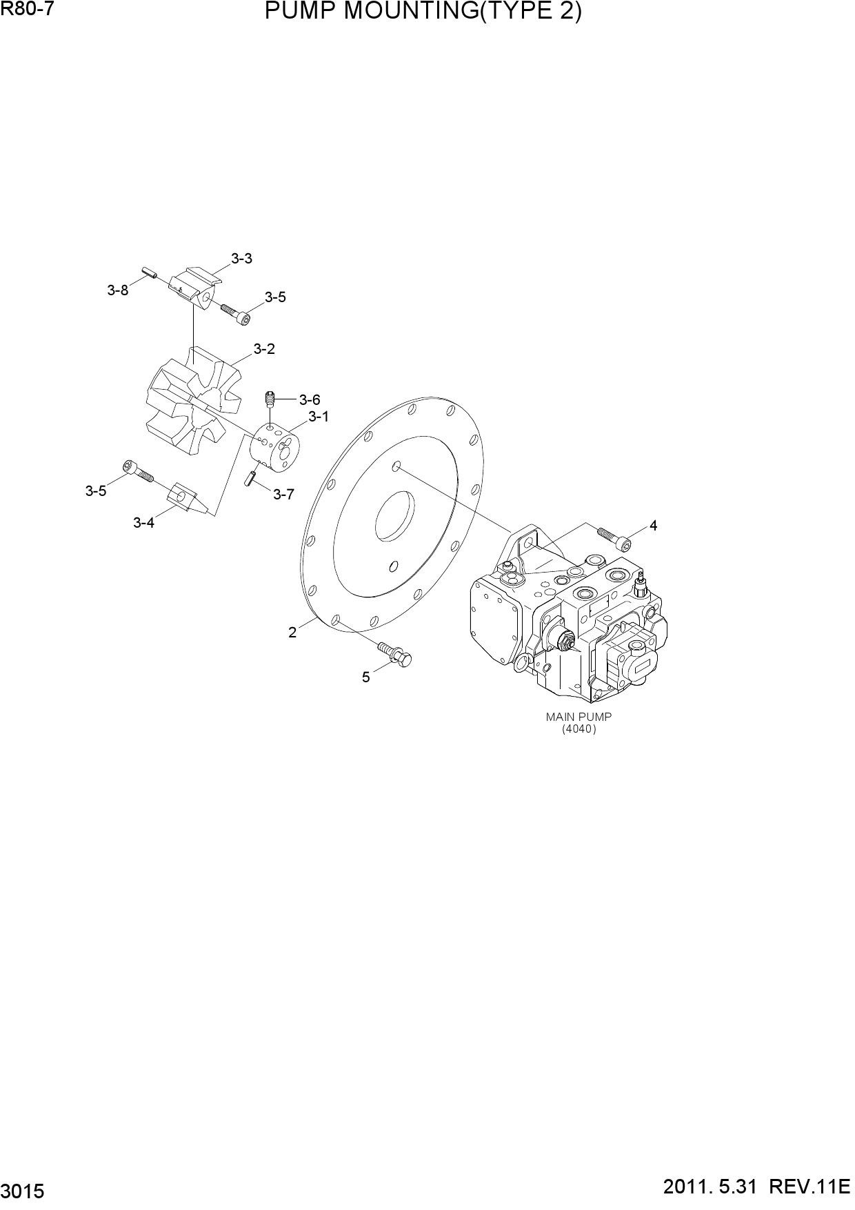 PUMP MOUNTING(TYPE 2)