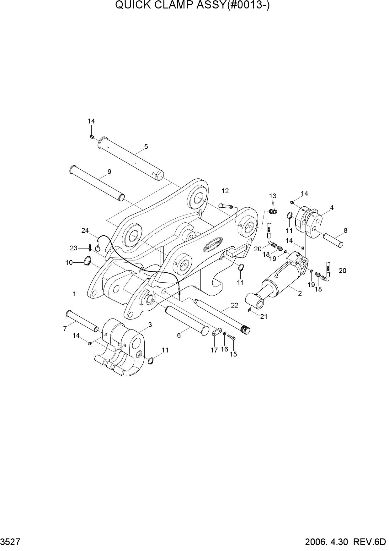 QUICK CLAMP ASSY(#0013-)