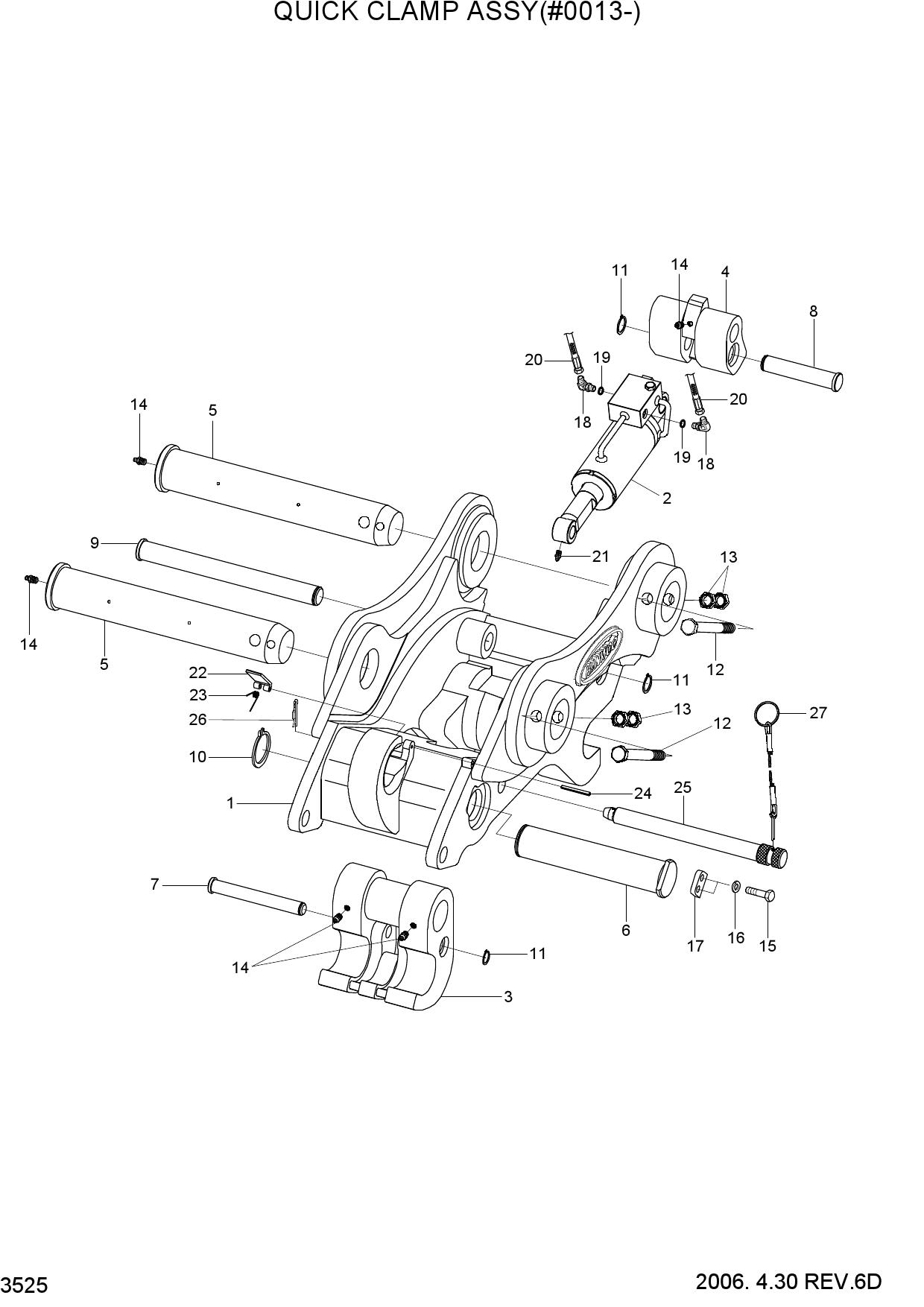 QUICK CLAMP ASSY(#0013-)