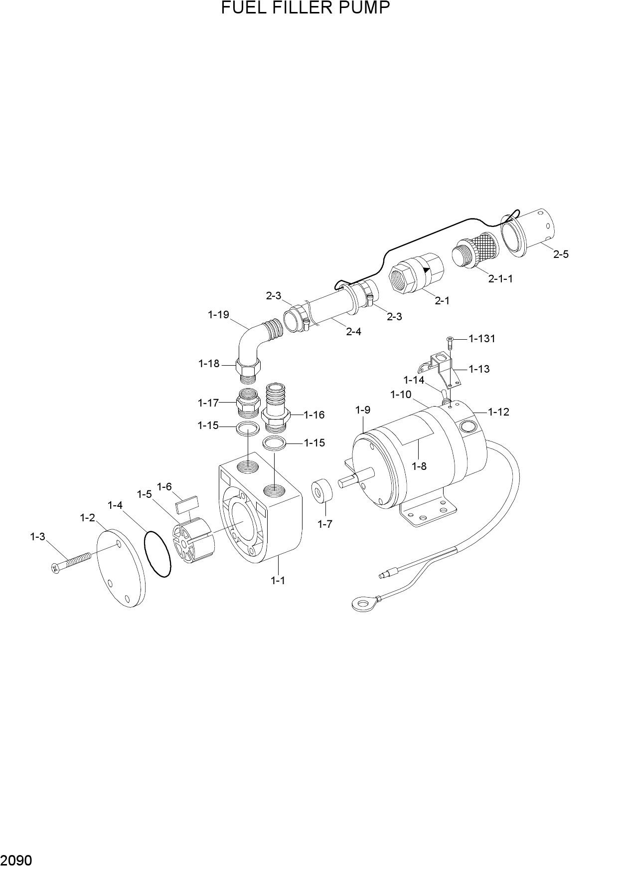 FUEL FILLER PUMP