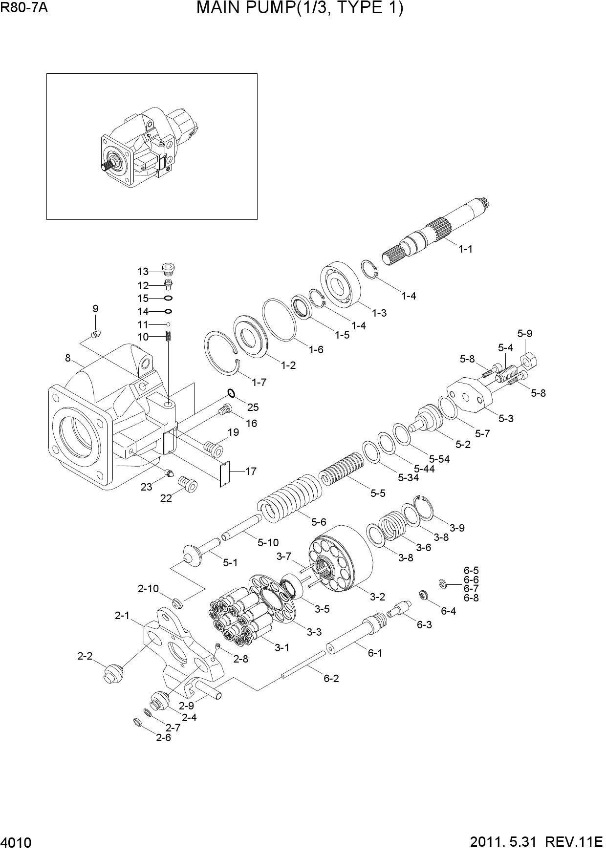MAIN PUMP(1/3)