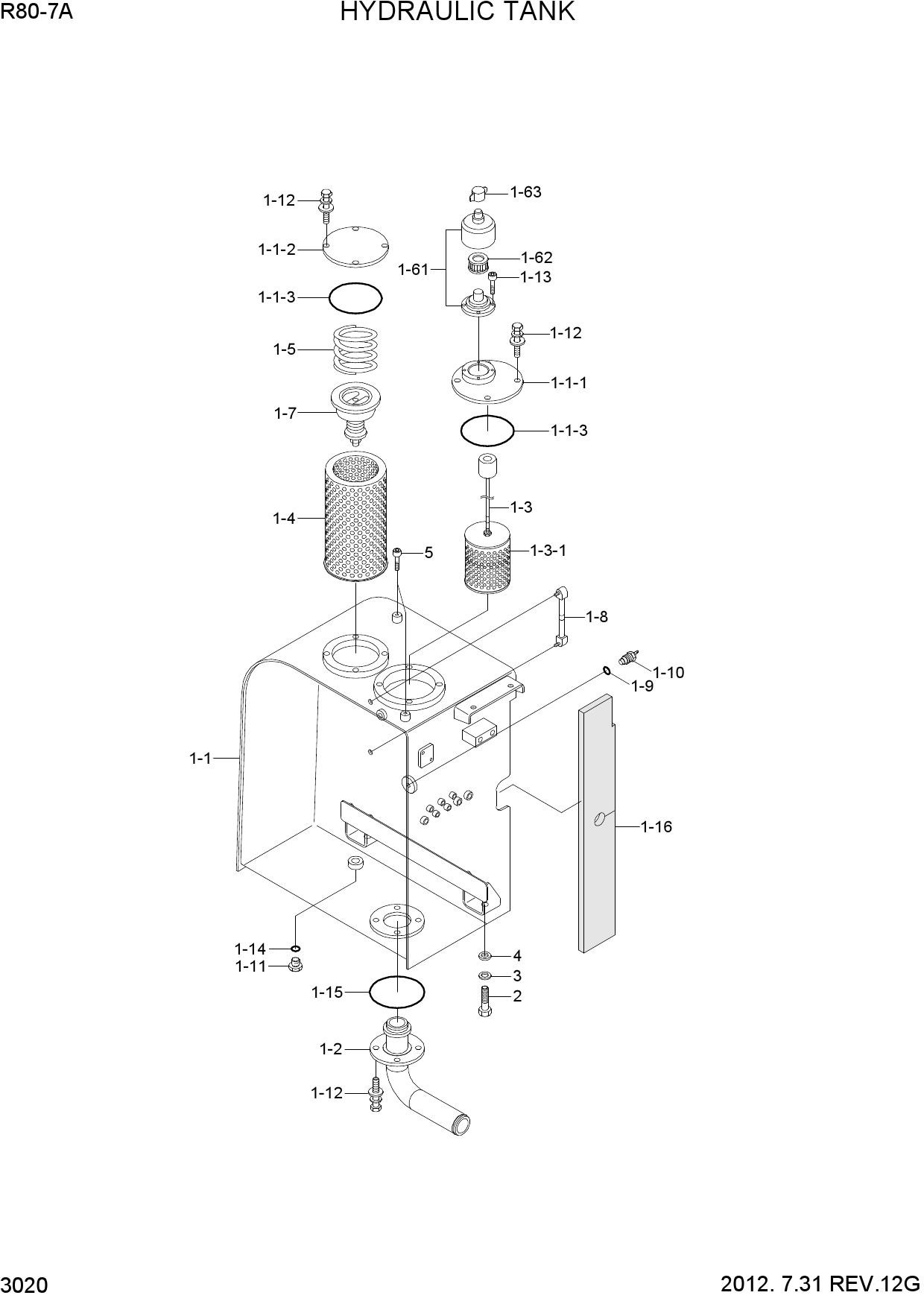 HYDRAULIC TANK