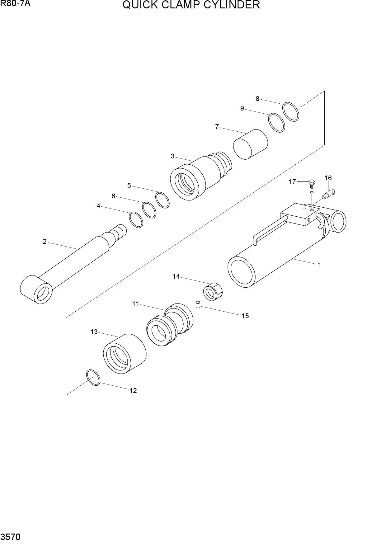 QUICK CLAMP CYLINDER
