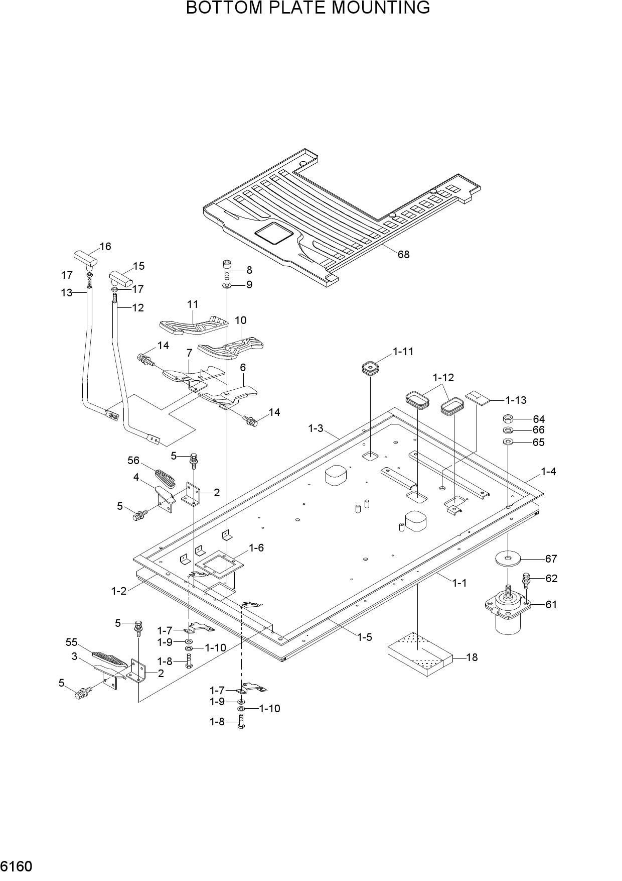 BOTTOM PLATE MOUNTING