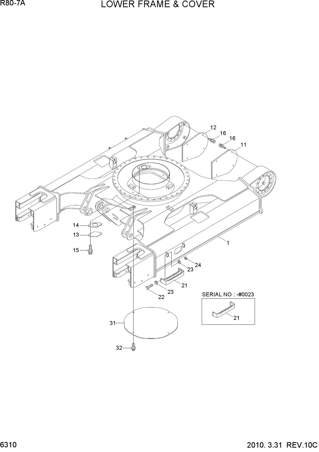 LOWER FRAME & COVER