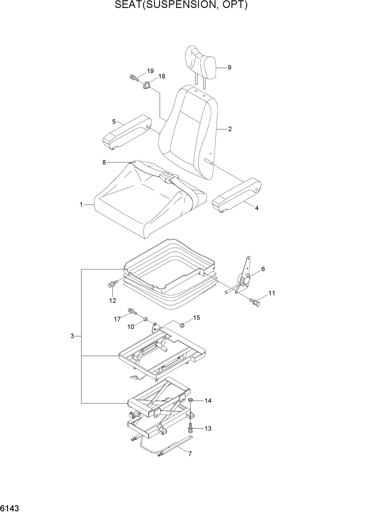 SEAT(SUSPENSION, OPT)