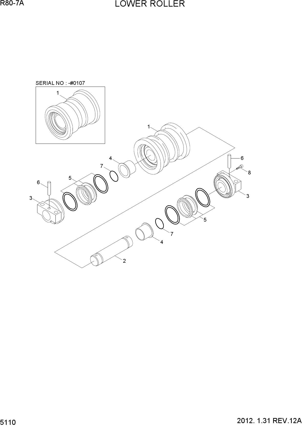 LOWER ROLLER