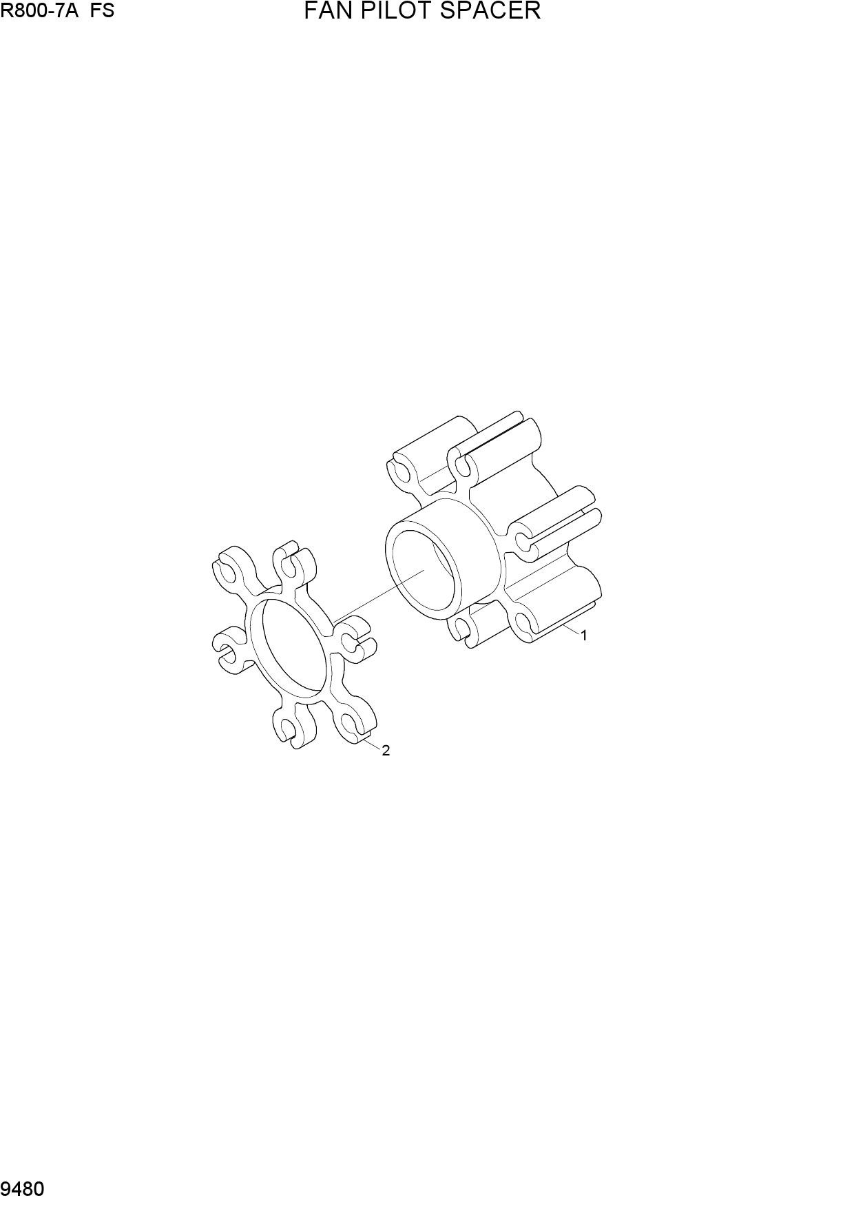 FAN PILOT SPACER