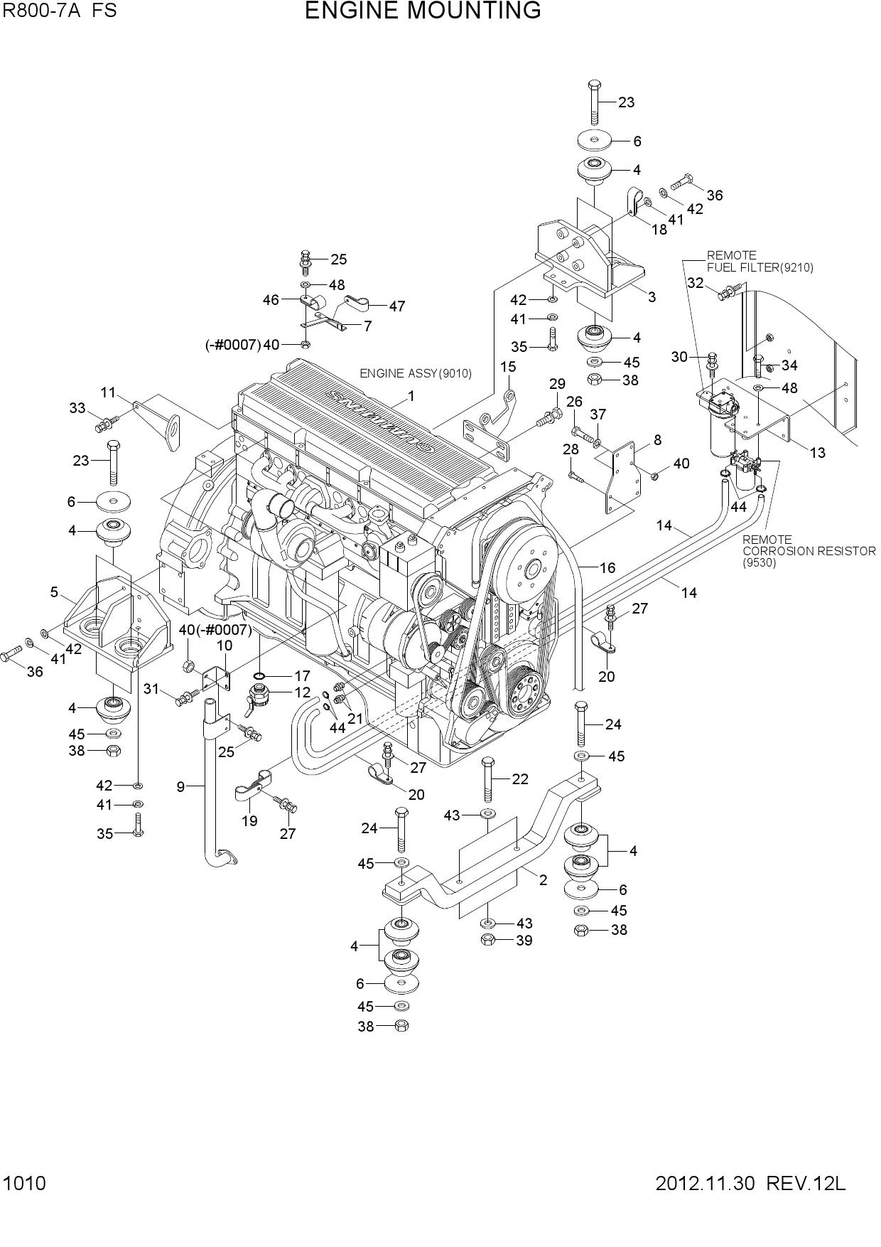 ENGINE MOUNTING