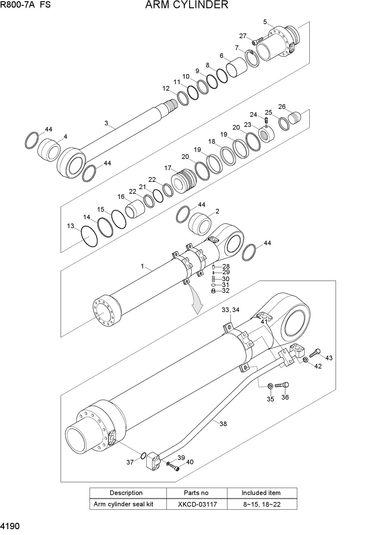 ARM CYLINDER