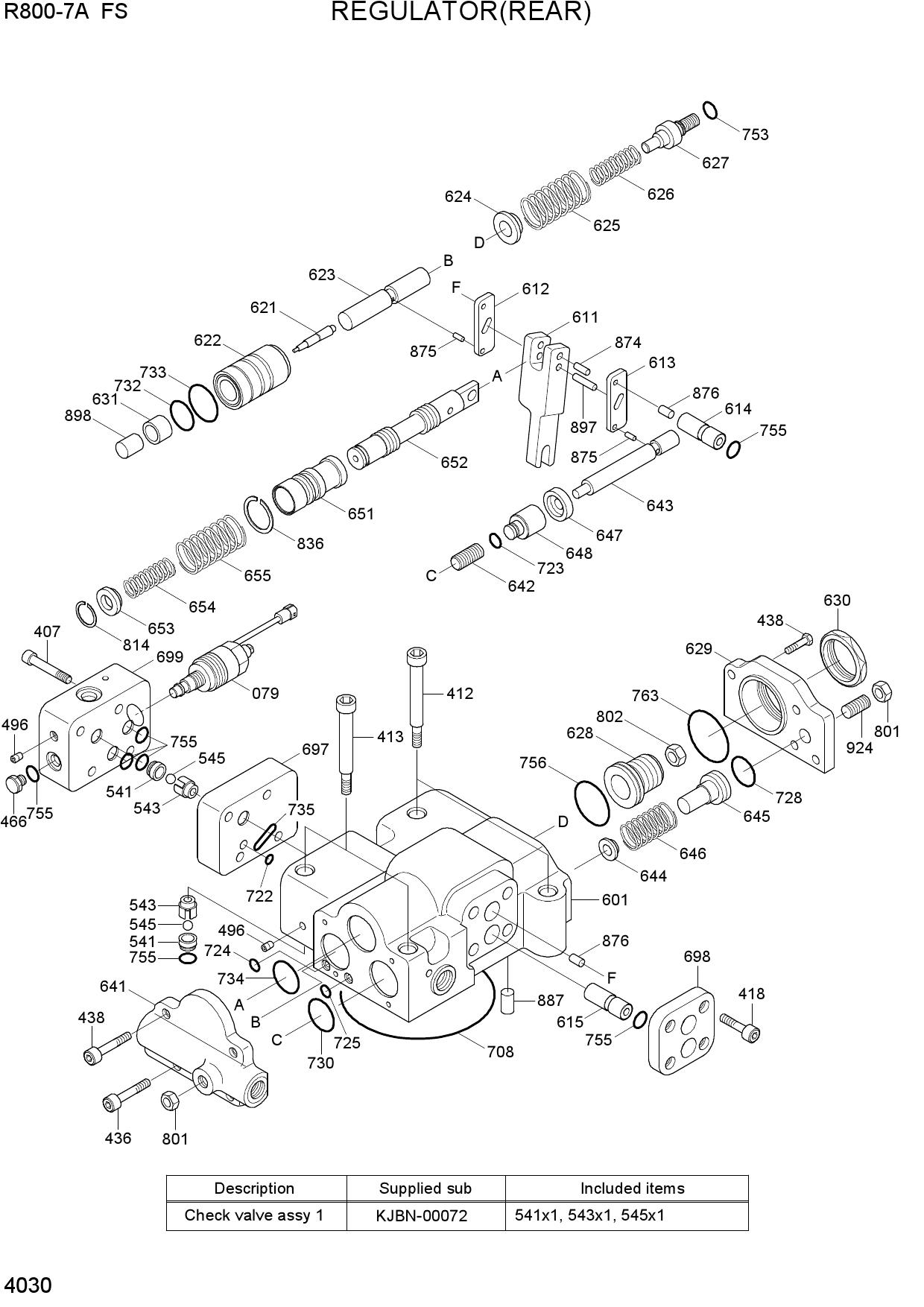 REGULATOR(REAR)