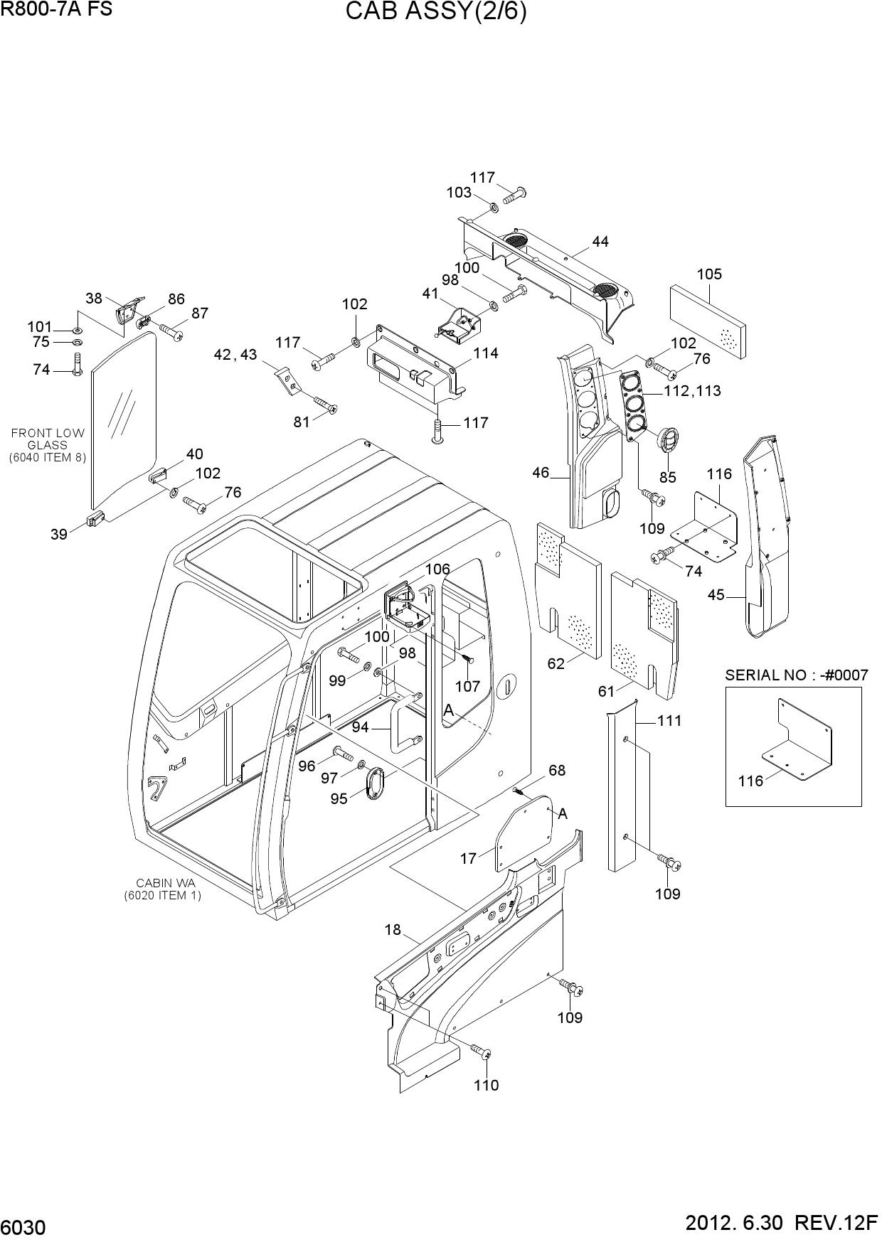 CAB ASSY(2/6)