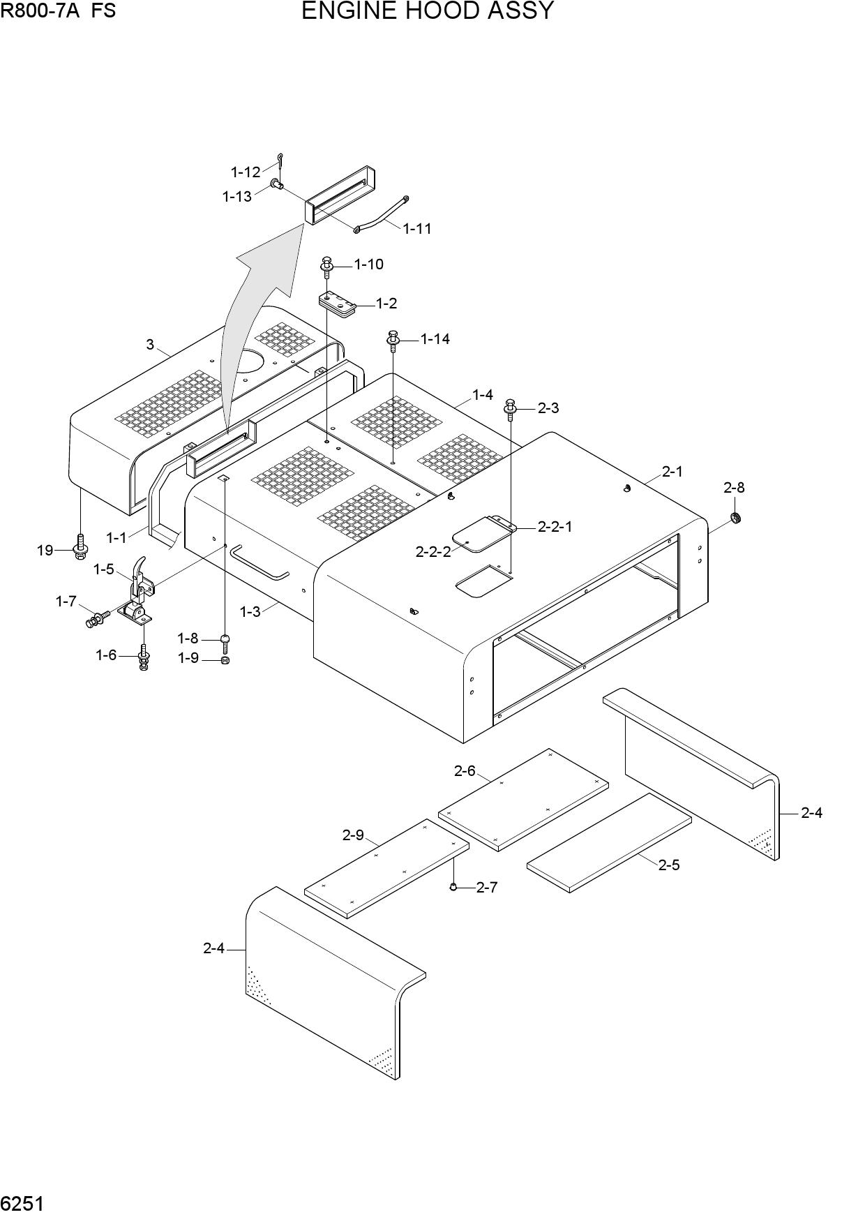 ENGINE HOOD ASSY