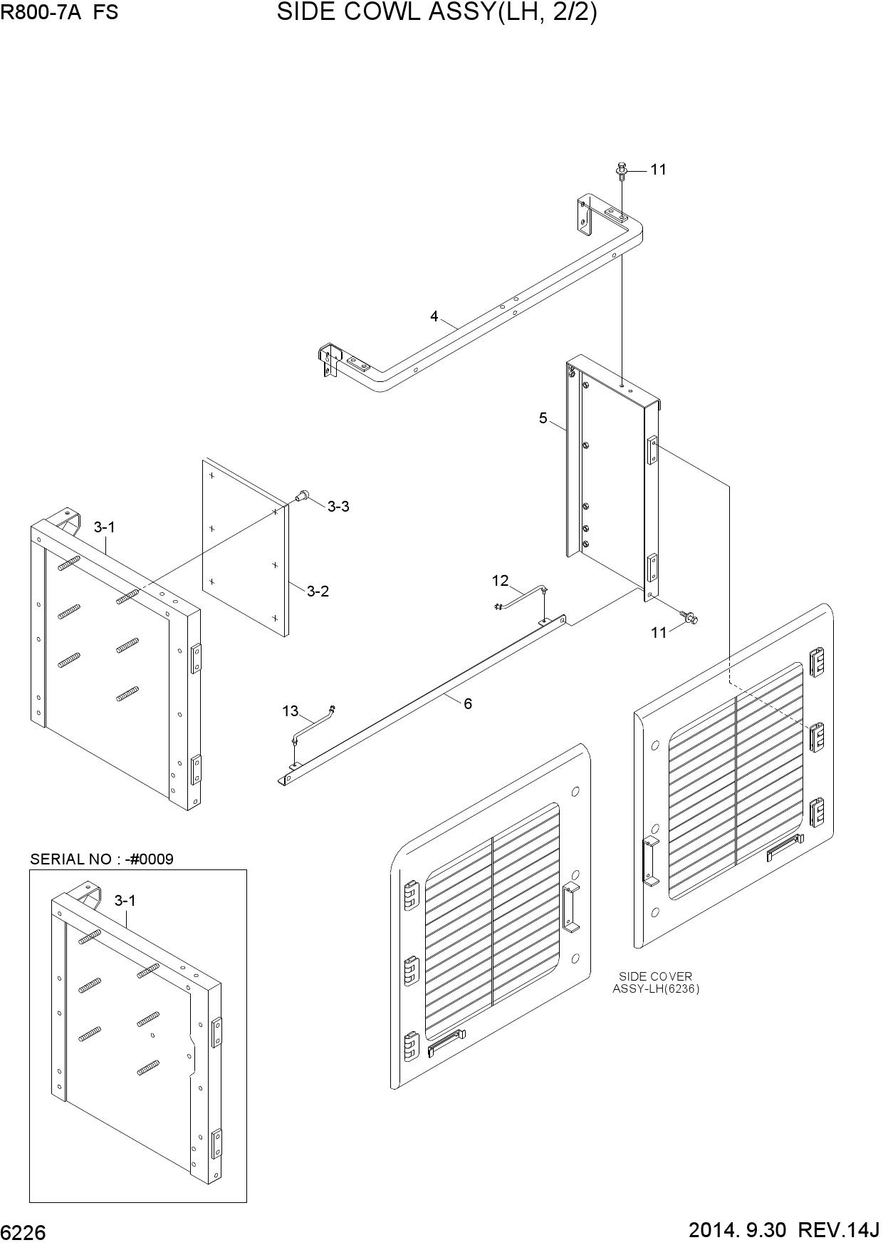 SIDE COWL ASSY(LH, 2/2)
