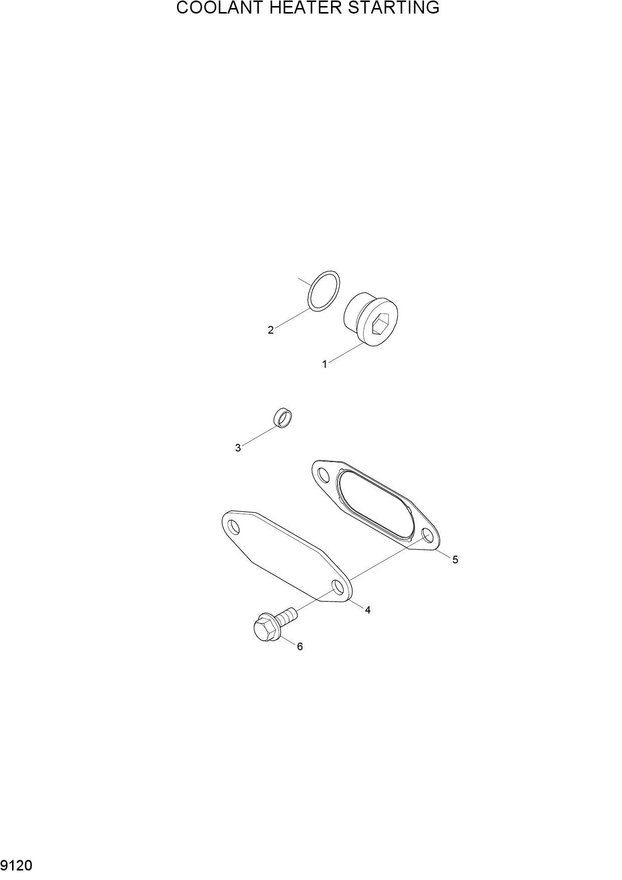 COOLANT HEATER STARTING