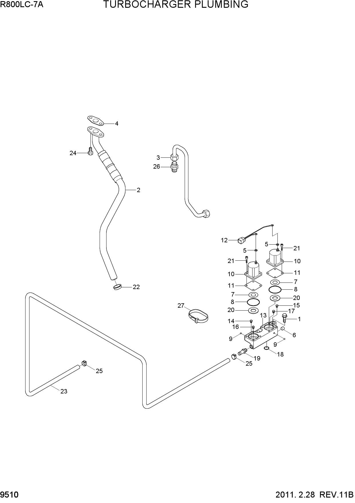 TURBOCHARGER PLUMBING