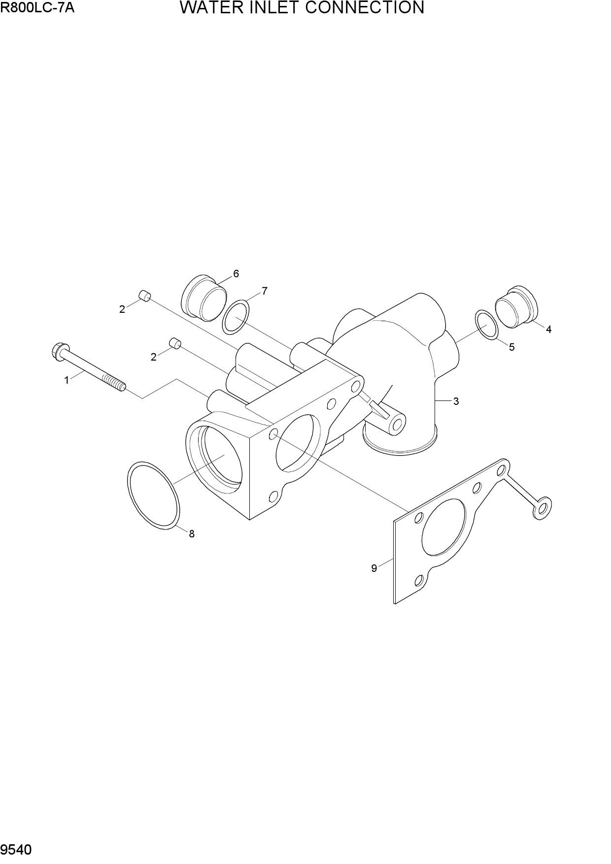 WATER INLET CONNECTION