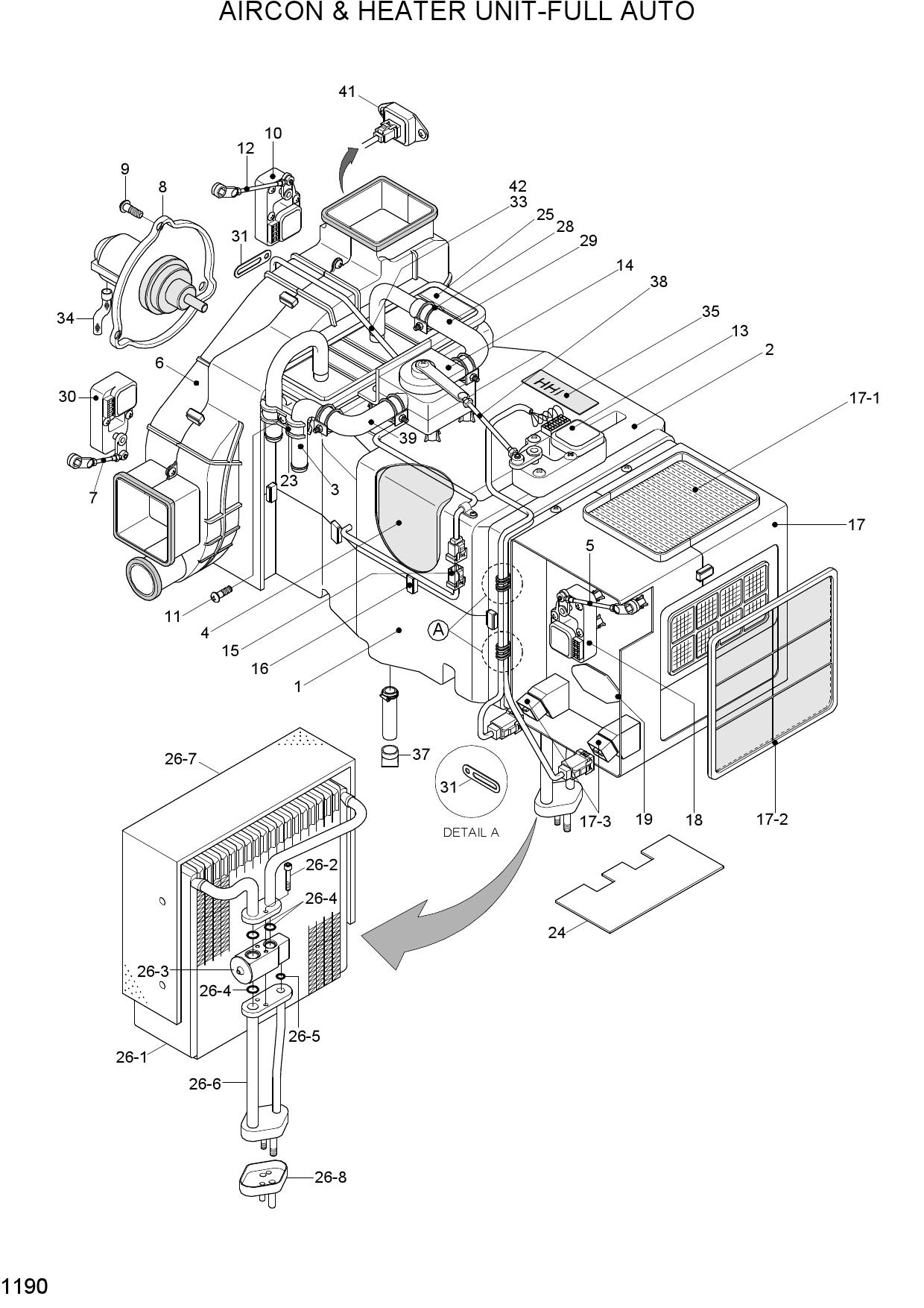 AIRCON & HEATER UNIT-FULL AUTO
